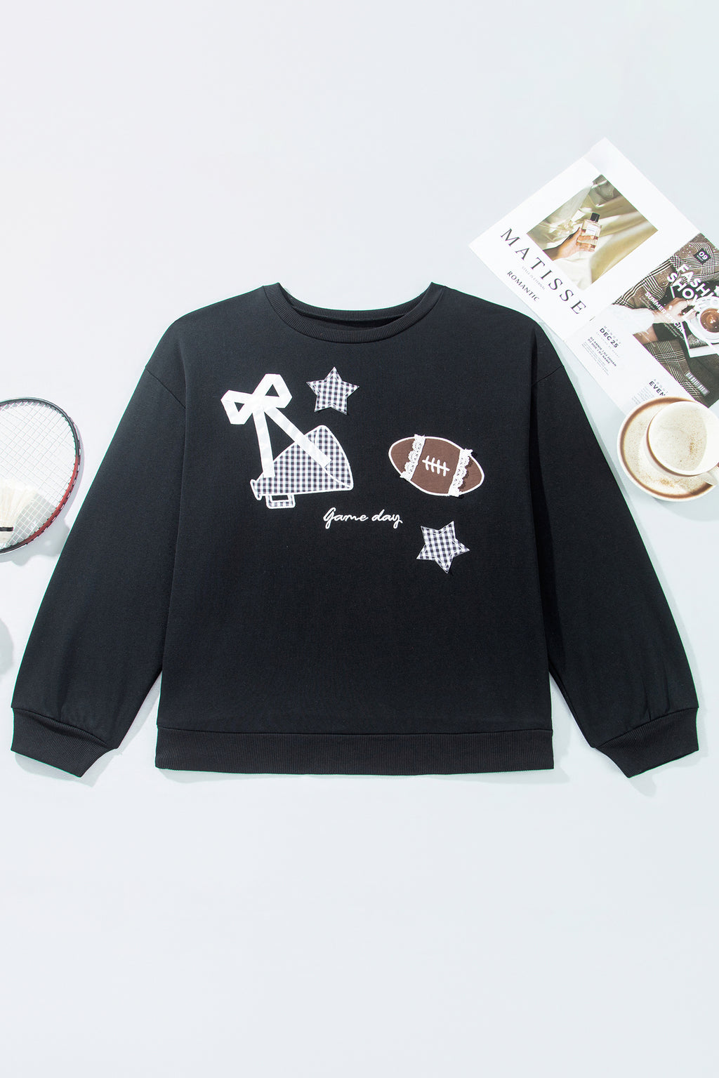 Red Game Day Plus Size Sweatshirt