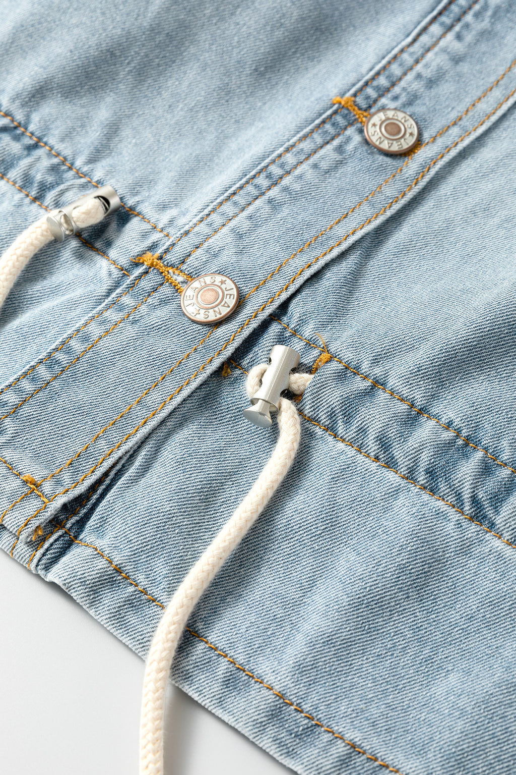 Beau Blue Light Wash Denim Jacket