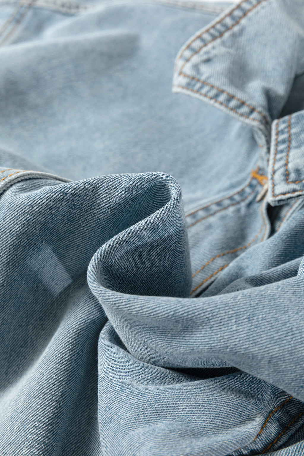 Beau Blue Light Wash Denim Jacket