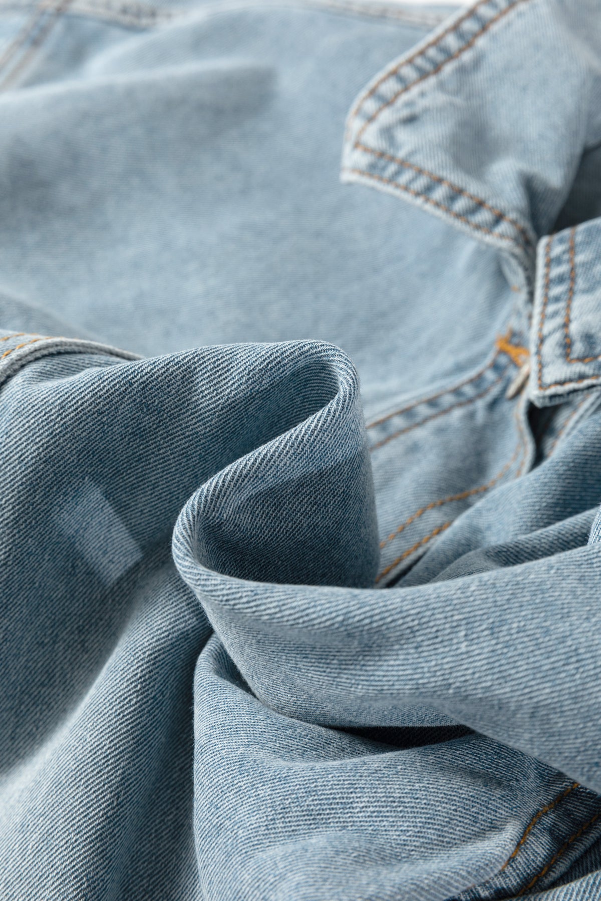 Beau Blue Light Wash Denim Jacket