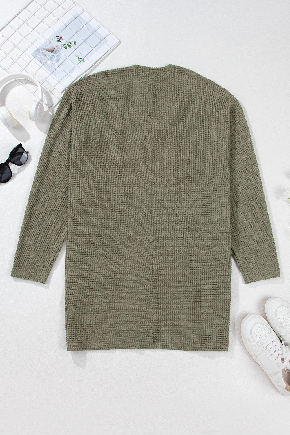 Seagrass Plus Size Cardigan