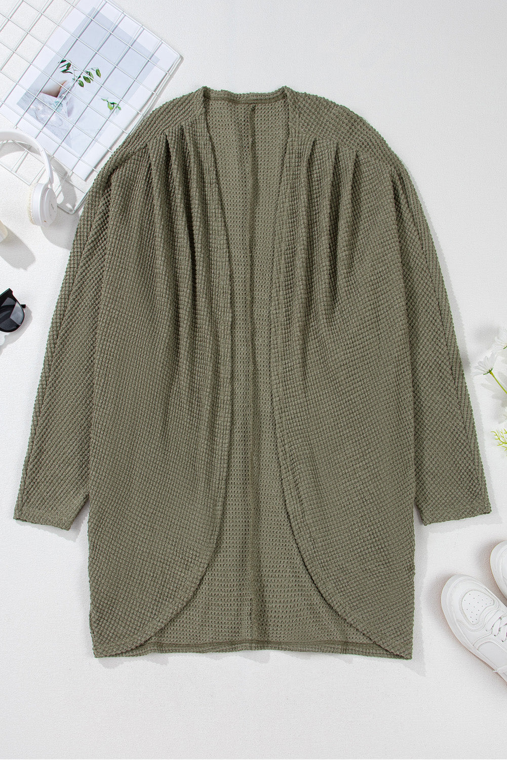 Seagrass Plus Size Cardigan