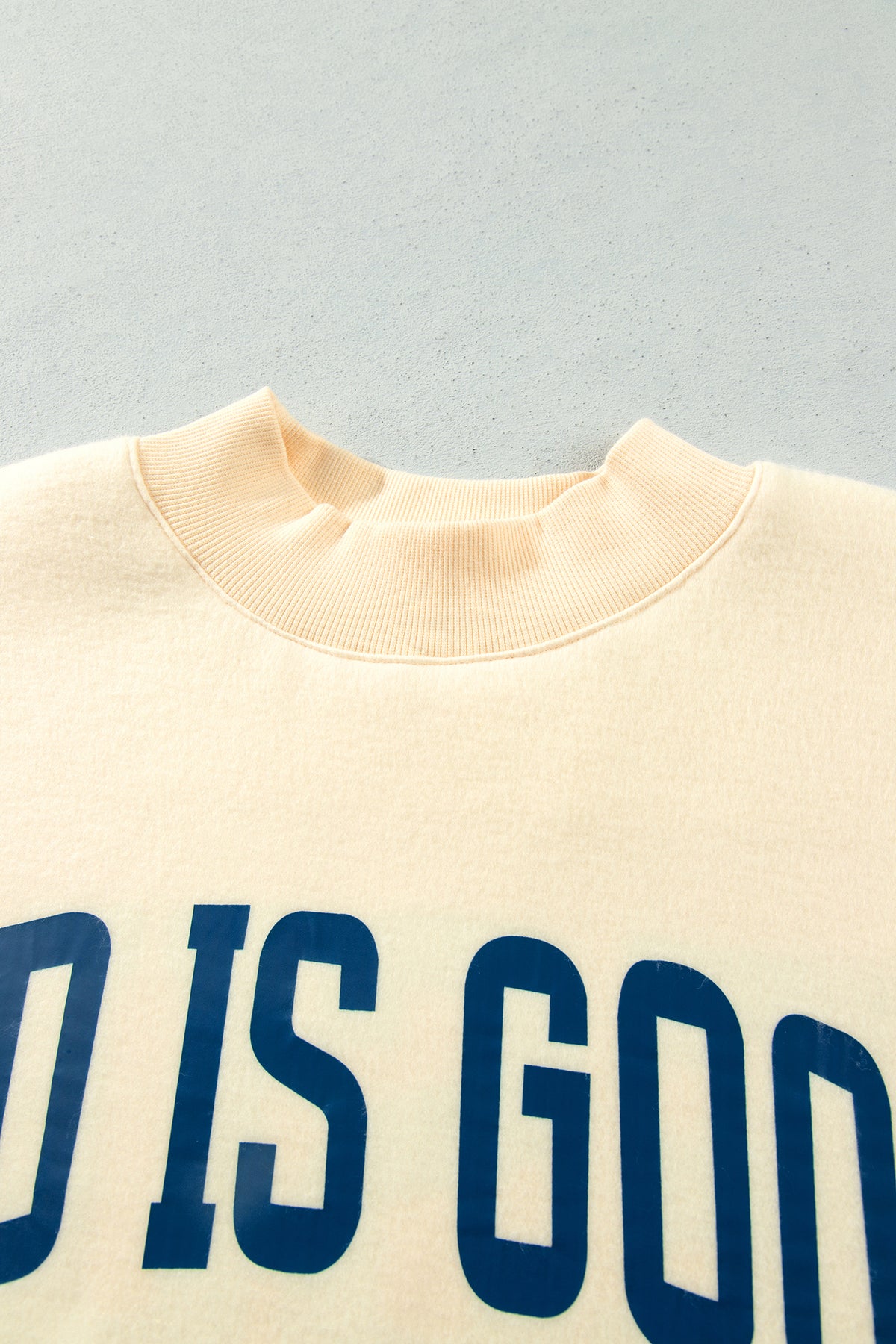 Light Grey Jesus Tunic Plus Size Sweatshirt
