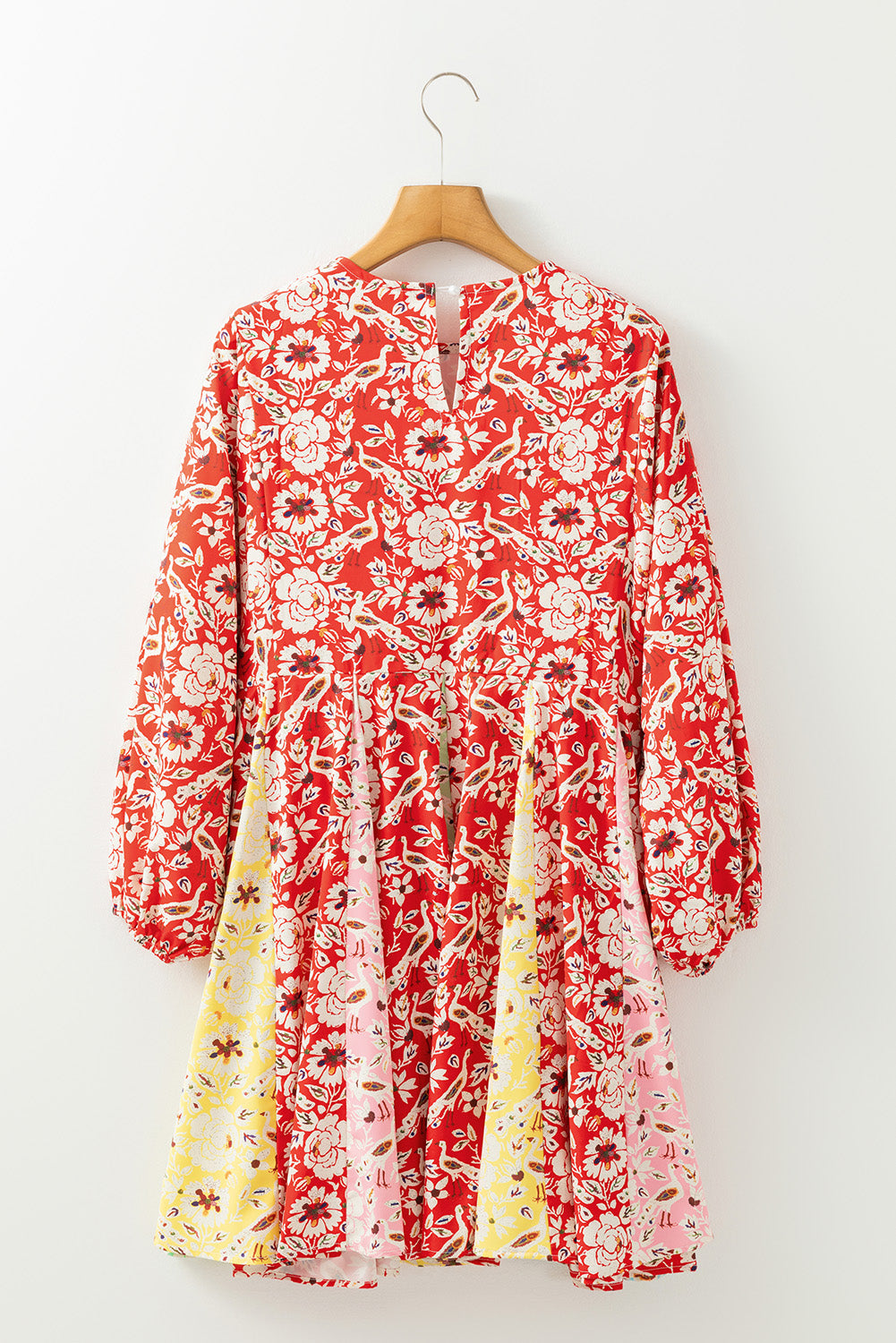 Pleated Mini Dress