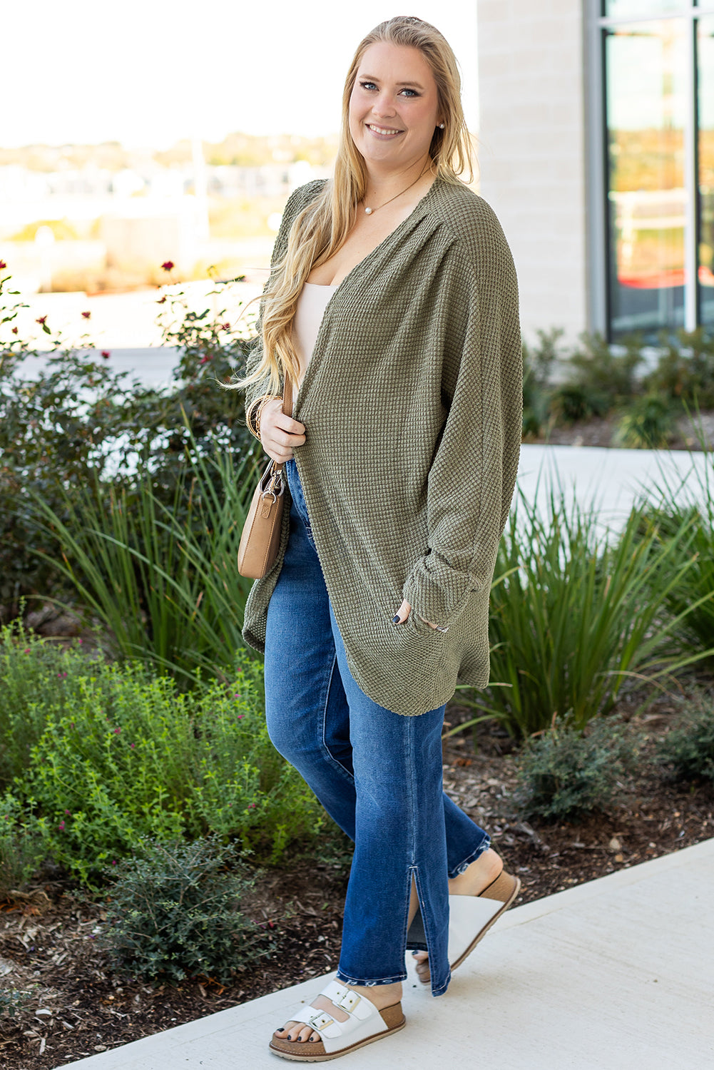 Seagrass Plus Size Cardigan