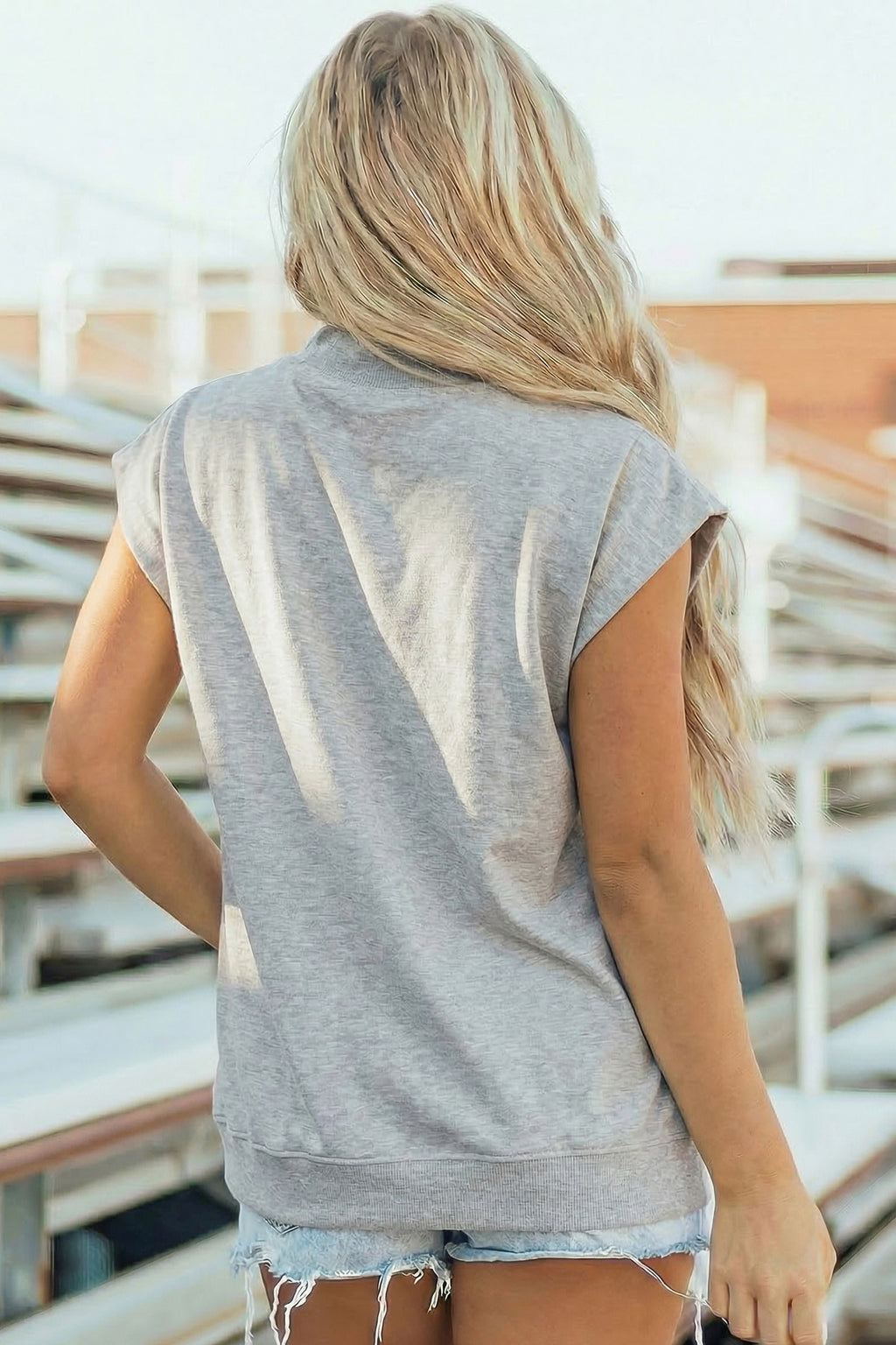 Solid Color Loose Top