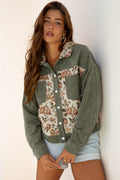 Sage Green Ribbed Jacket