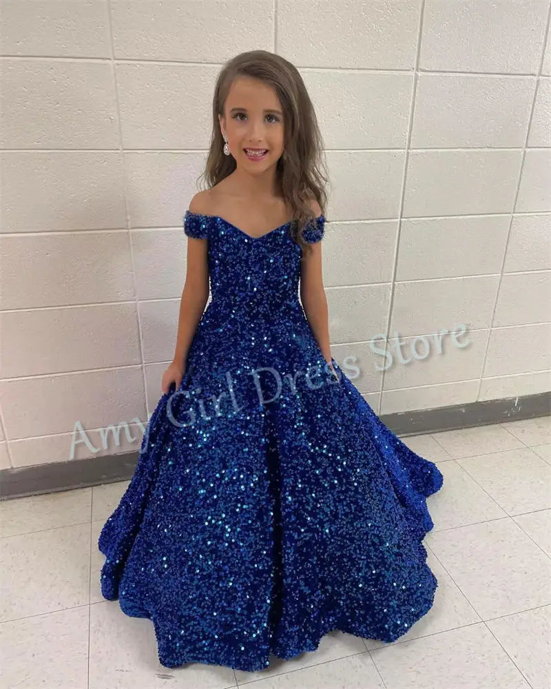 Sequin Pageant Gown