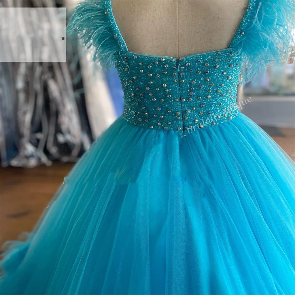 Beaded Pageant Gown