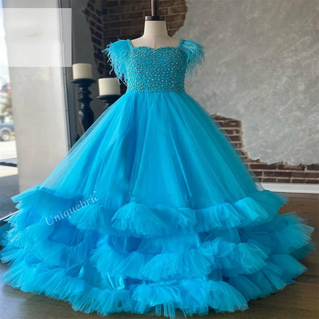 Beaded Pageant Gown