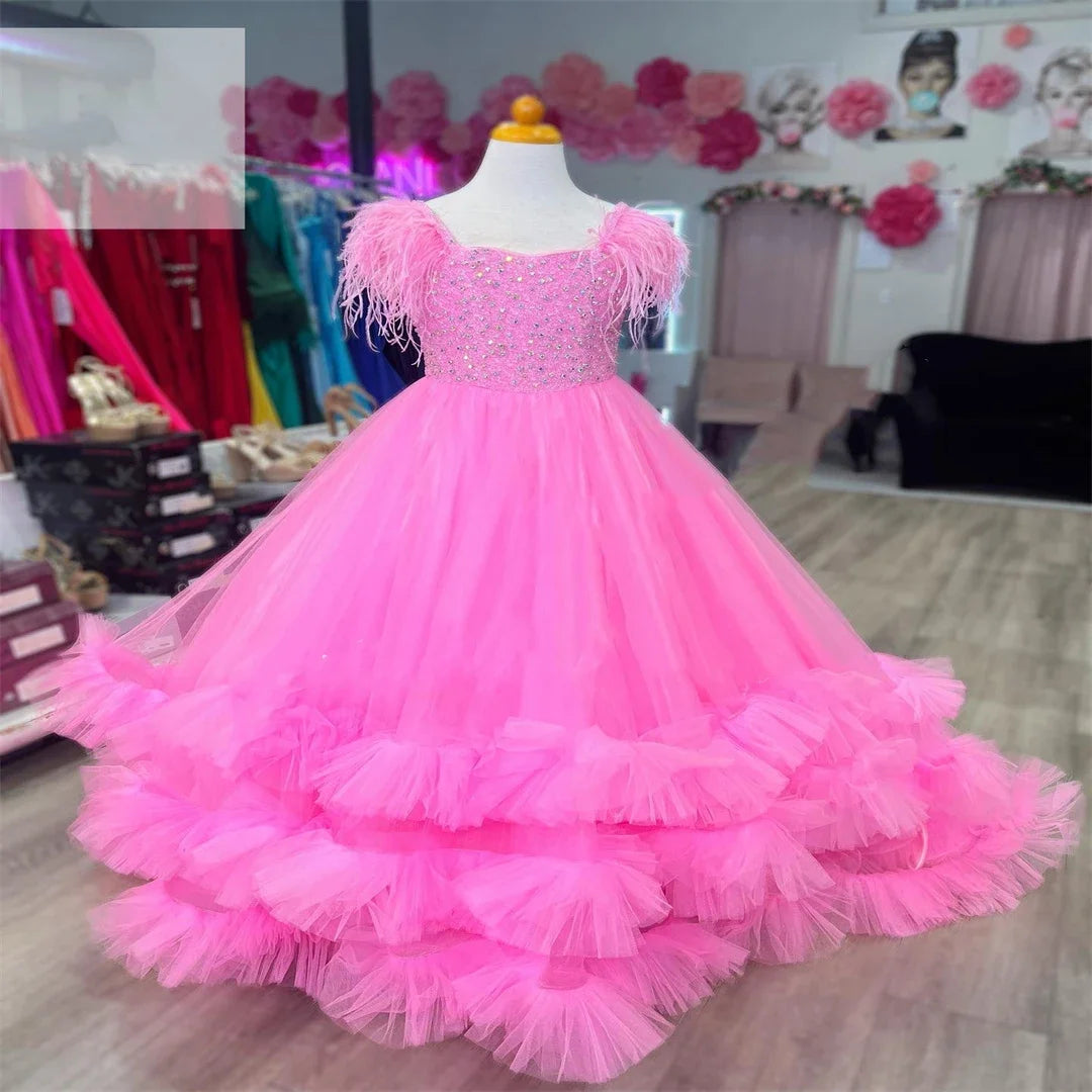 Beaded Pageant Gown