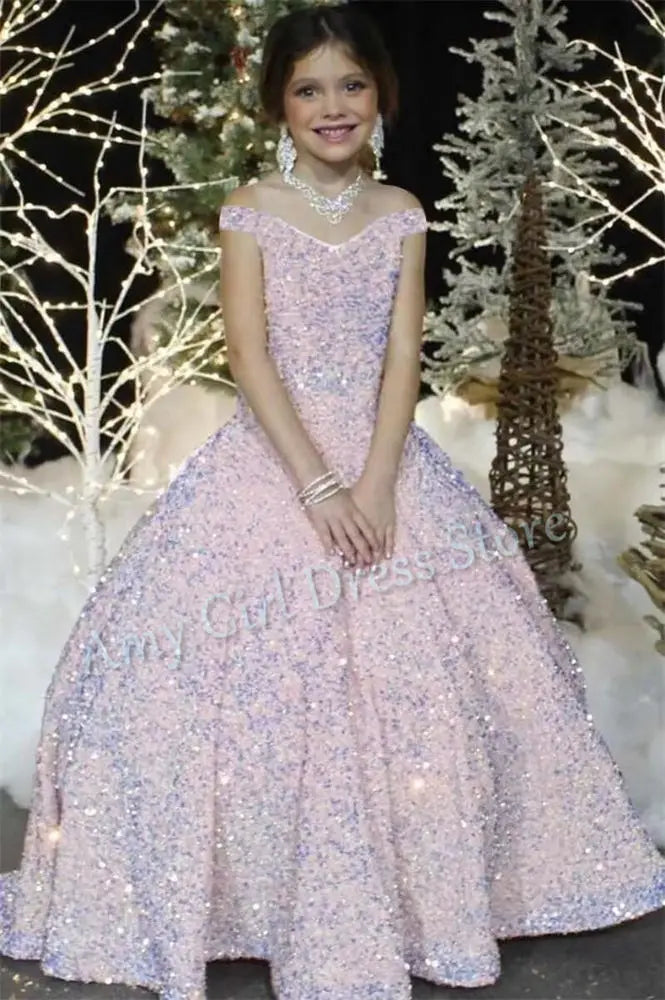 Sequin Pageant Gown