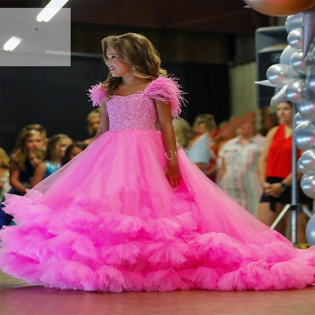 Beaded Pageant Gown