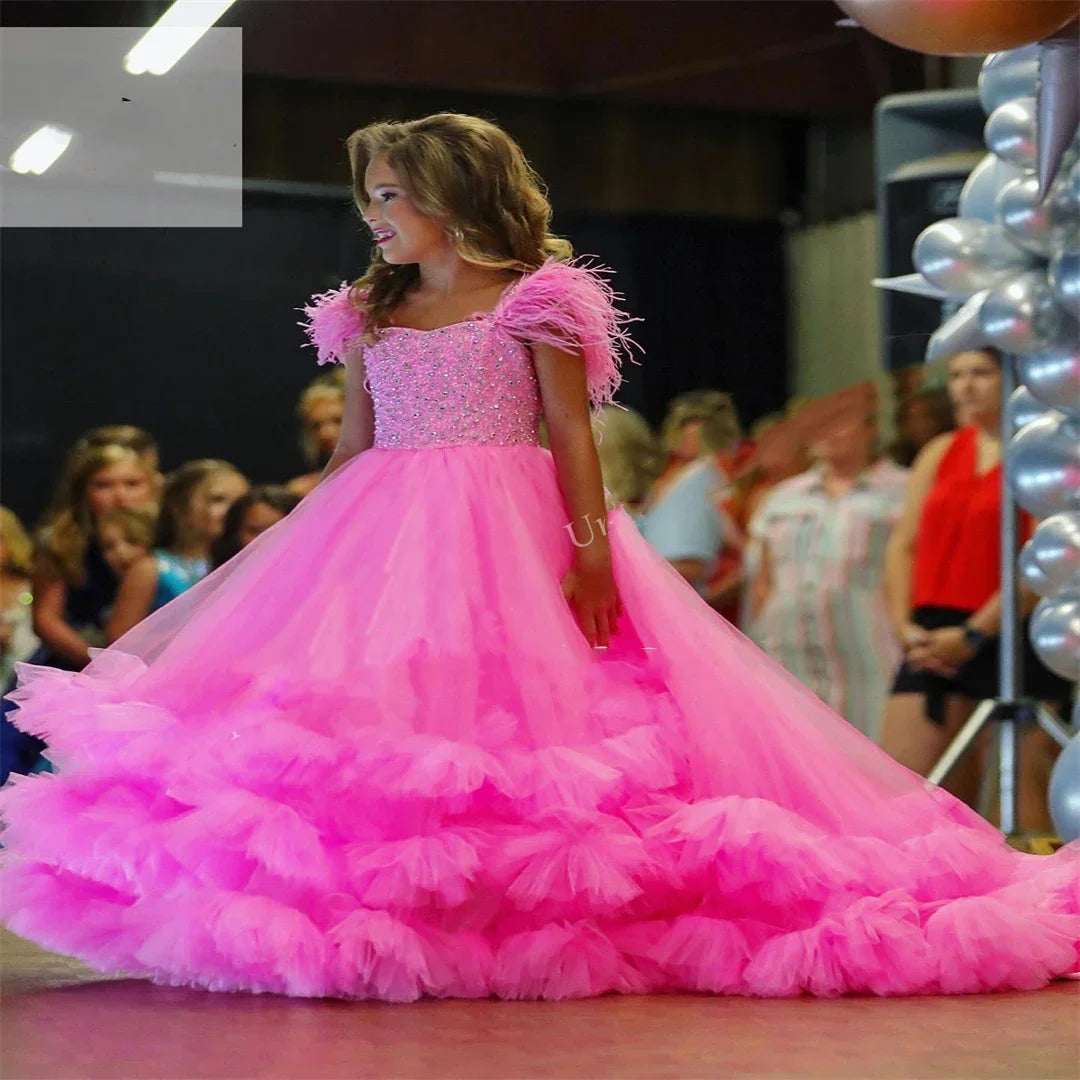 Beaded Pageant Gown