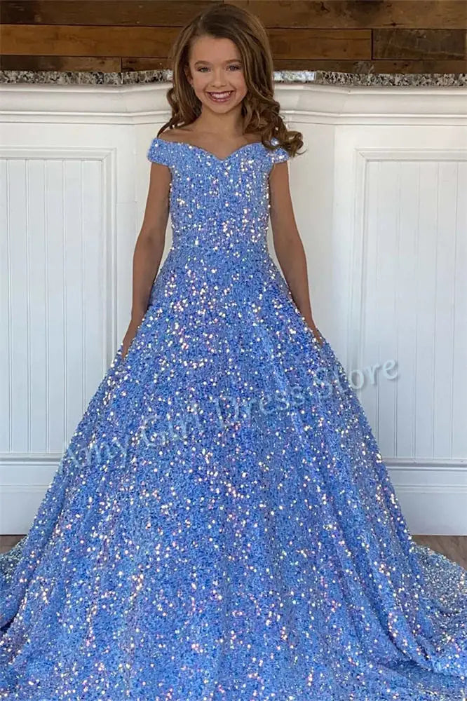 Sequin Pageant Gown