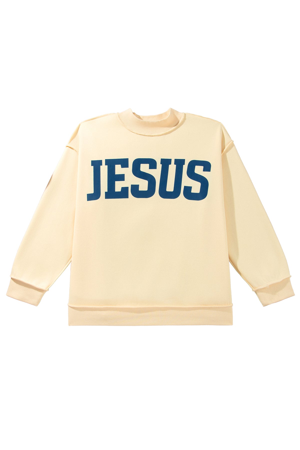 Light Grey Jesus Tunic Plus Size Sweatshirt