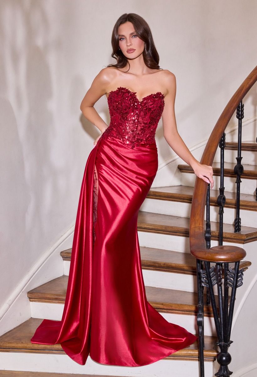 Sequins Embellished Long Gown