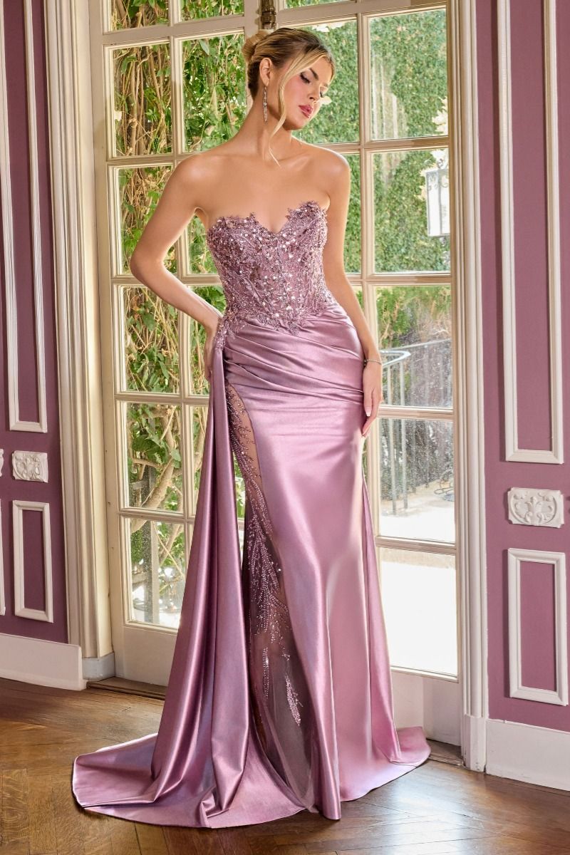 Sequins Embellished Long Gown
