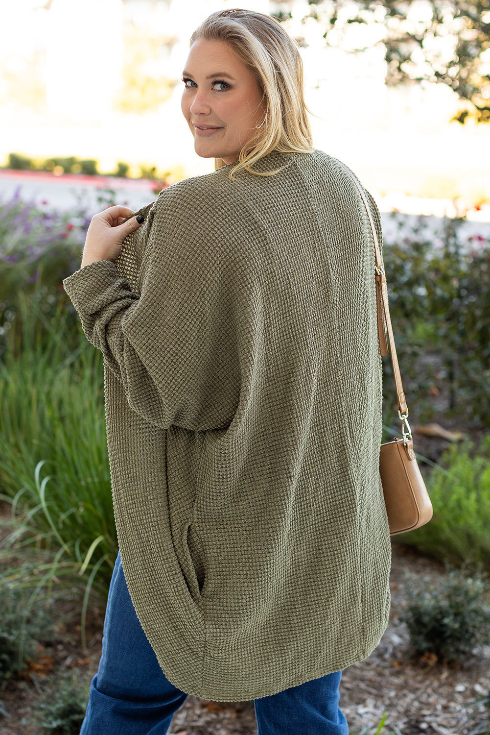 Seagrass Plus Size Cardigan