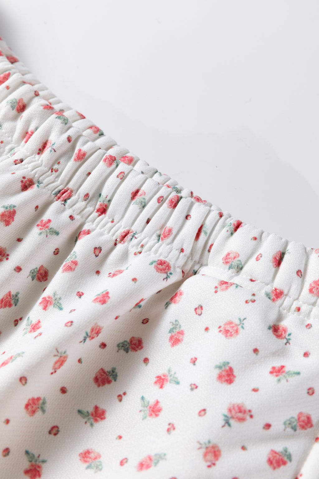 Pink Floral Print Kangaroo Pocket Hoodie Sheath Sweatpants Set